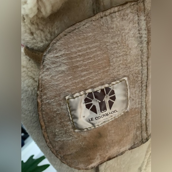 Rare VINTAGE - Le Mouton Shearling Coat | Authentic 70s Maxi - Picture 3 of 16